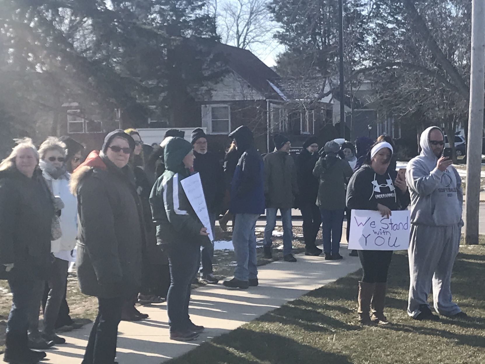 Valpo walkout